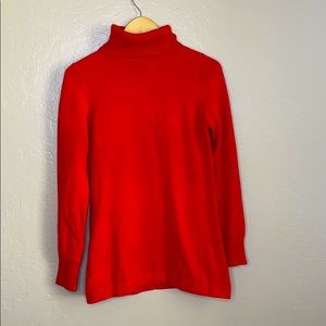 RED FRENCH CONNECTION SWEATER SIZE SMALL